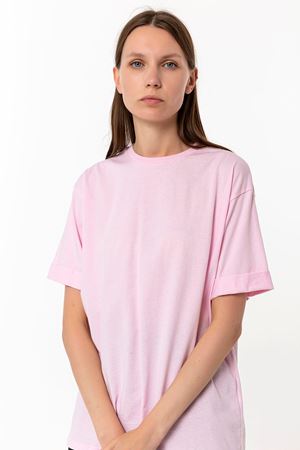 Oversize T-shirt Pembe