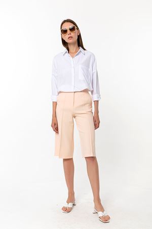 Kapri Şort Sarı -Bej