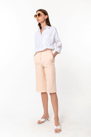 Kapri Şort Sarı -Bej