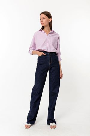 Straight Vintage Jean Lacivert