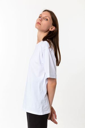 Kadın Oversize T-Shirt Beyaz
