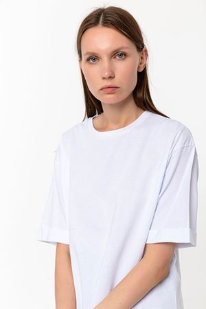 Kadın Oversize T-Shirt Beyaz